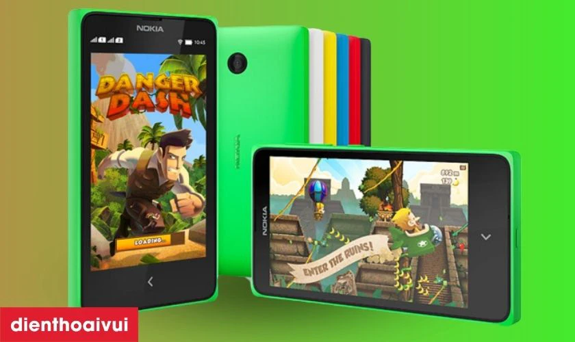 Nokia X Series th&iacute;ch hợp giải tr&iacute; đơn giản