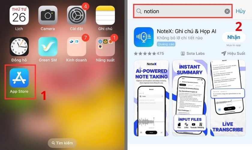 Cách tải Notion về điện thoại Android và iPhone