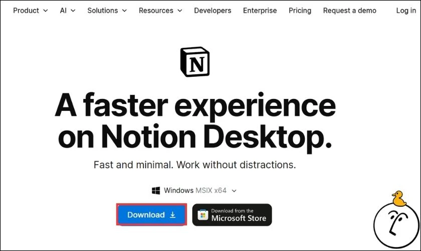 Cách tải Notion trên máy tính Windows