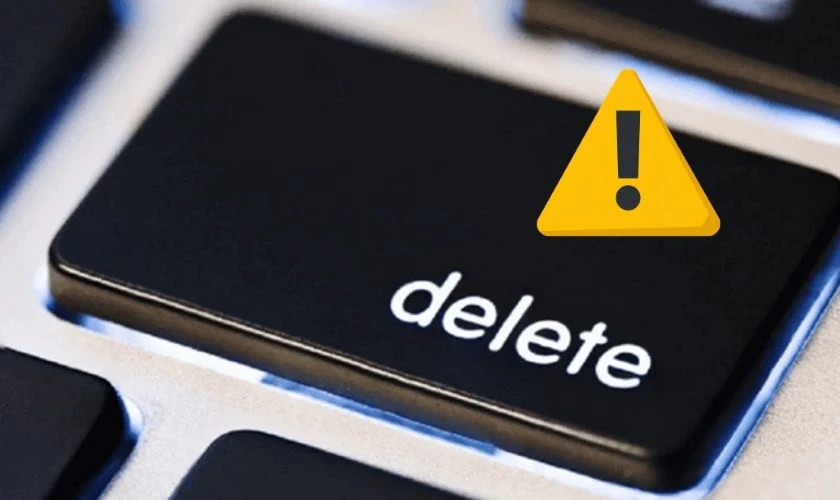 Nút Delete trên MacBook bị lỗi
