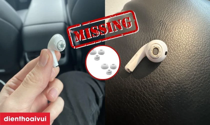 Khi n&agrave;o cần thay n&uacute;t đệm cao su tai nghe Airpods Pro 1?