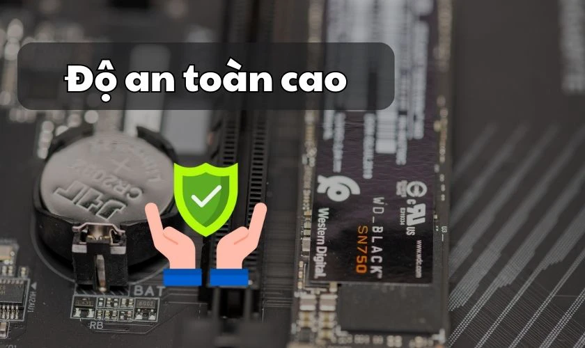 Ổ cứng NVMe có độ an toàn cao