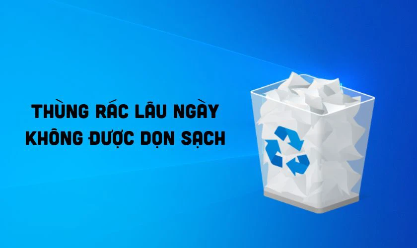 Tại sao ổ C bị đầy?
