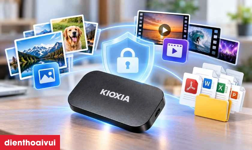 Khi n&agrave;o n&ecirc;n mua Kioxia Exceria Plus G2 Portable 2TB?