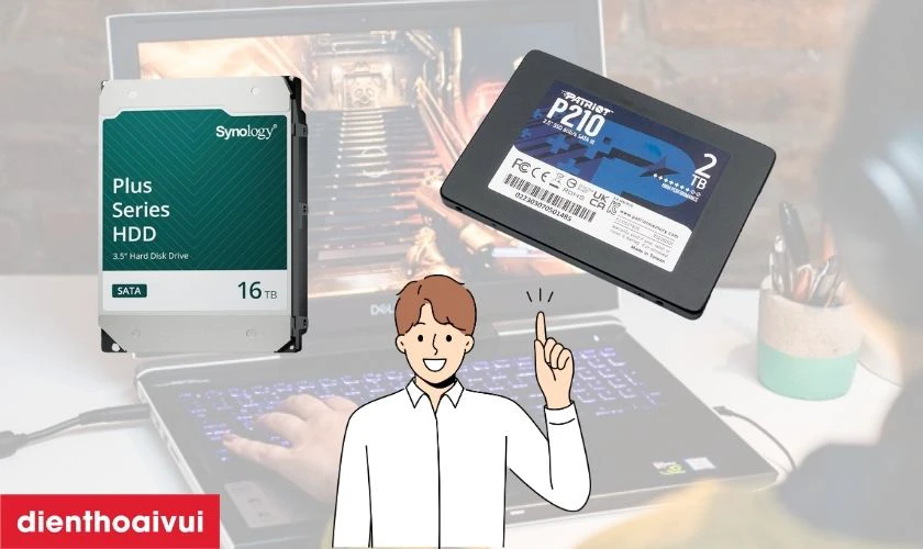 N&ecirc;n chọn ổ cứng SSD hay HDD để chơi game?