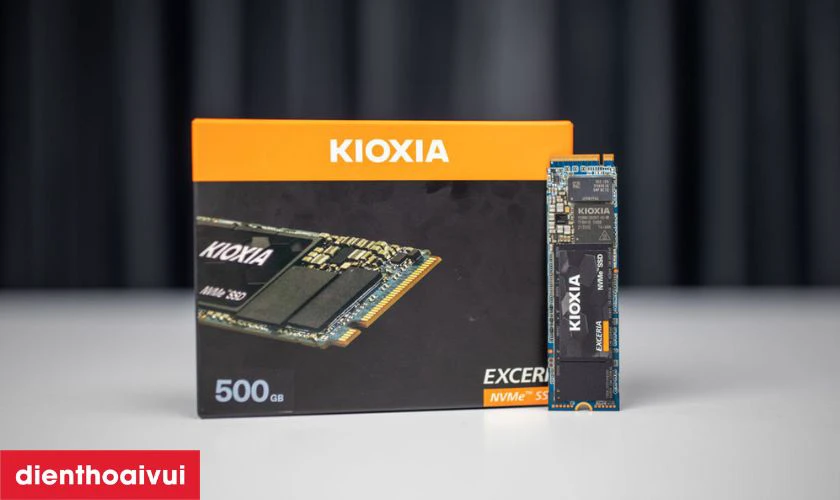 Ổ cứng SSD KIOXIA EXCERIA R1700 c&oacute; tốc độ đọc ghi dữ liệu kh&aacute; nhanh