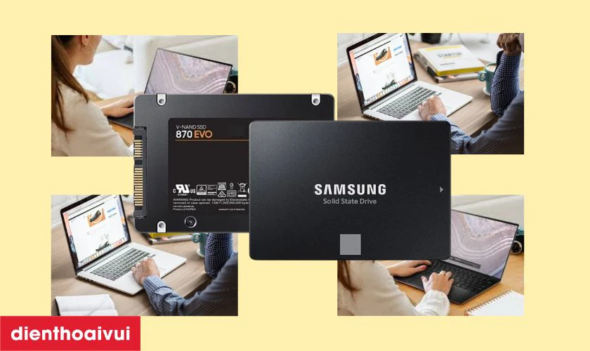 M&ocirc; tả sản phẩm ổ cứng laptop SSD SAMSUNG 870 EVO SATA3 500GB