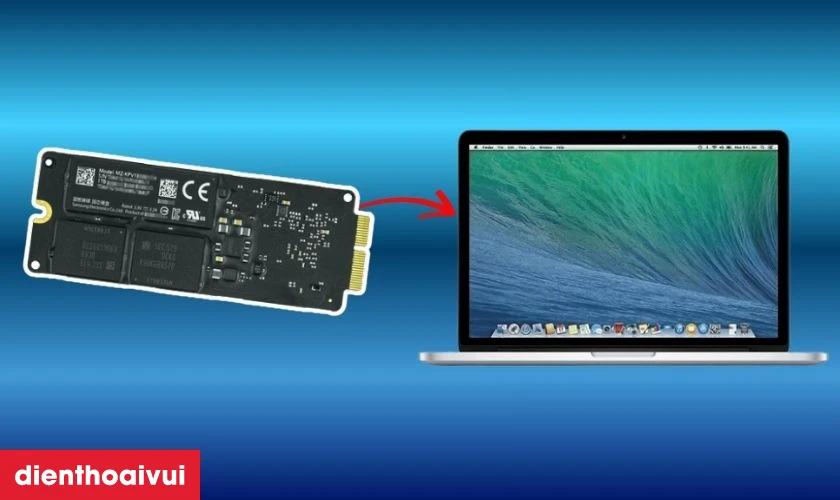 Ổ cứng MacBook Pro 2015 1TB A1502 ch&iacute;nh h&atilde;ng GENA