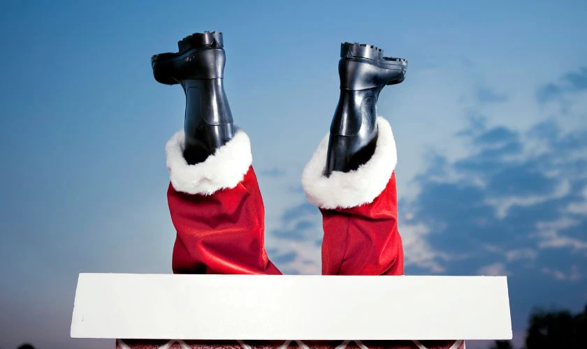 Tại sao &ocirc;ng gi&agrave; Noel đi bằng đường ống kh&oacute;i?