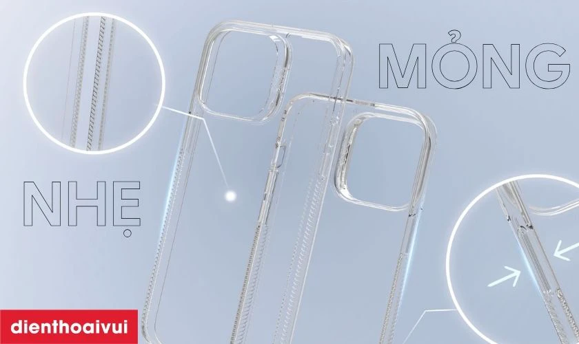 Ốp lưng iPhone 13/14 ZAGG Clear