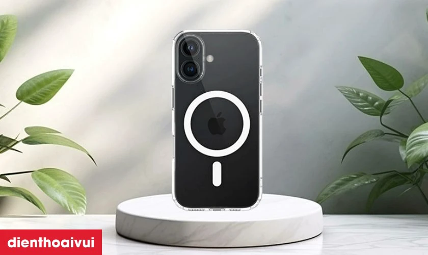 T&iacute;ch hợp v&ograve;ng từ MagSafe cho sạc v&agrave; phụ kiện từ t&iacute;nh