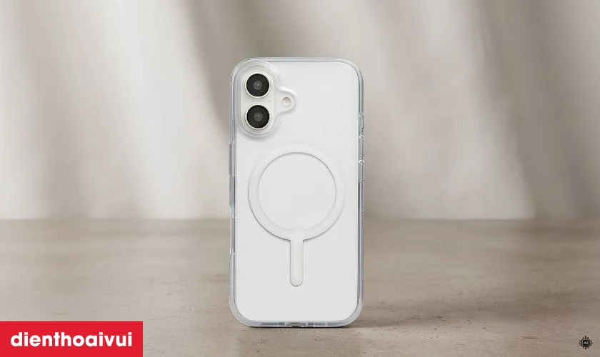 Ốp lưng iPhone 16 Plus ZAGG Crystal Palace with MagSafe Clear