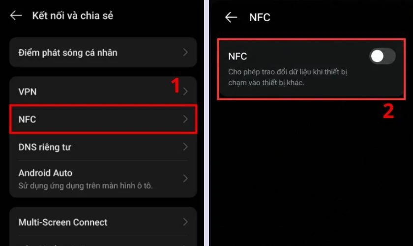 Cách bật NFC trên OPPO A5i đơn giản