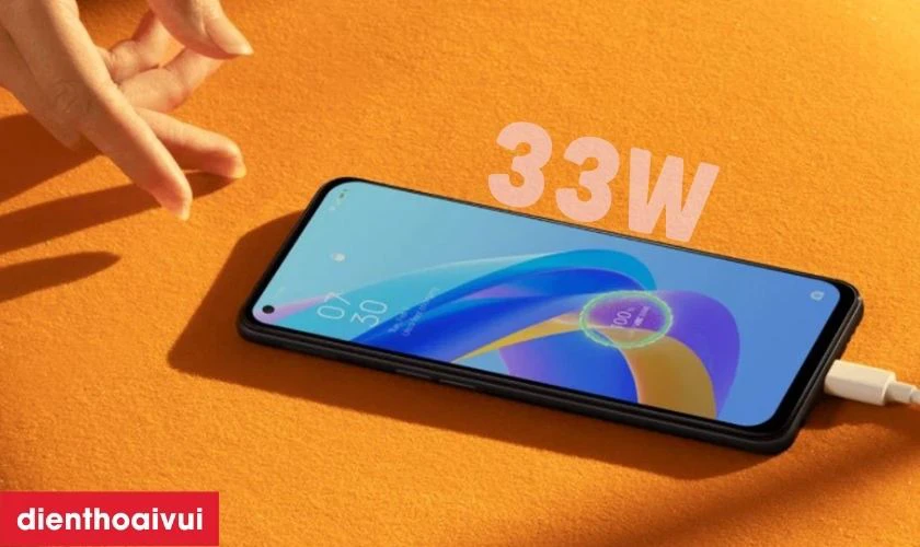 Được ưu &aacute;i trang bị c&ocirc;ng nghệ sạc nhanh SuperVOOC