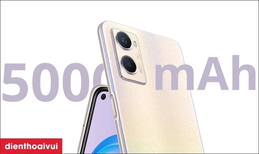 Sử dụng cả ngày dài với viên pin 5000 mAh