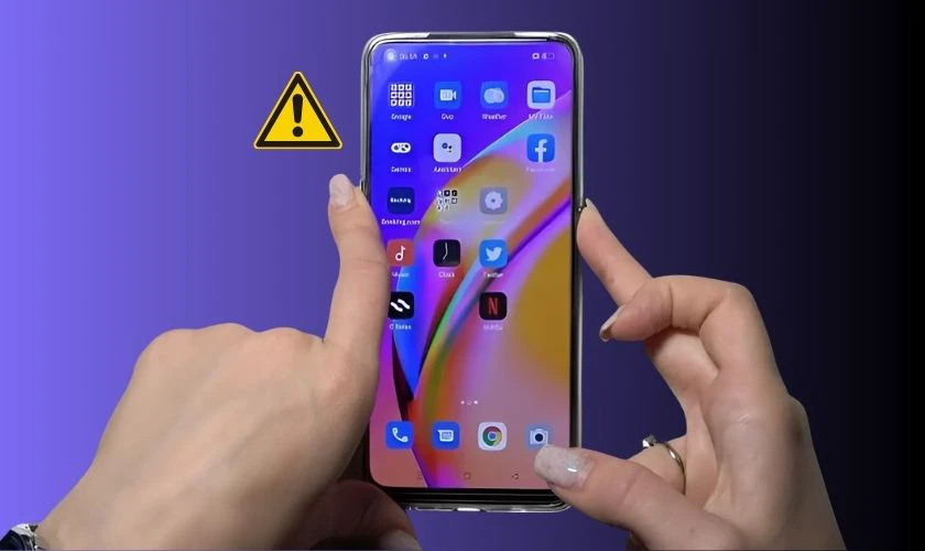 Tại sao OPPO bị lỗi ColorOS Recovery - Người dùng nhầm các nút chức năng