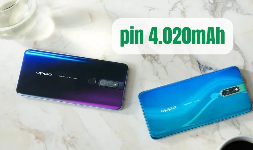 OPPO F11 pin bao nhi&ecirc;u dung lượng