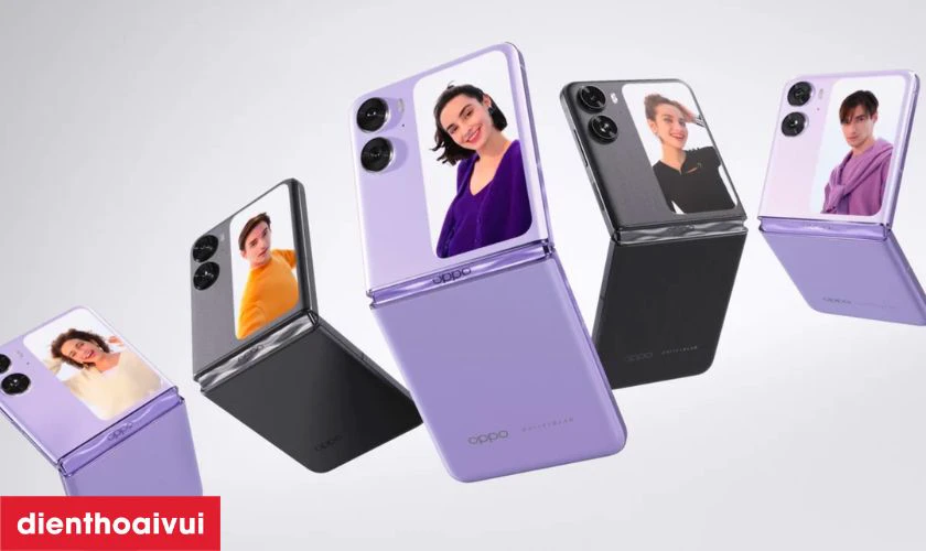 Dòng điện thoại gập OPPO Find N2 Flip