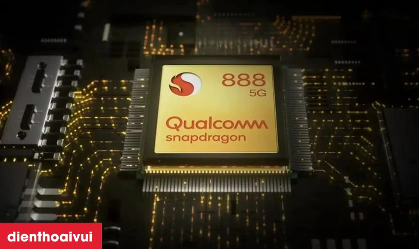 Hiệu năng mạnh mẽ vượt trội từ vi xử lý Snapdragon 888 5G