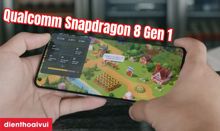 Trang bị chip Qualcomm Snapdragon 8 Gen 1 c&ugrave;ng RAM 12GB