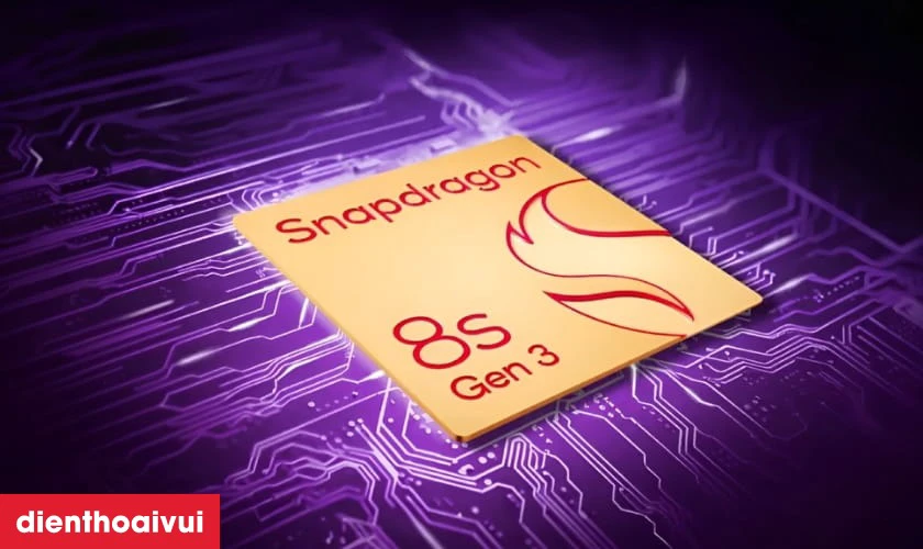 Hiệu năng si&ecirc;u khủng từ bộ vi xử l&yacute; Snapdragon 8 Gen 3 tối t&acirc;n