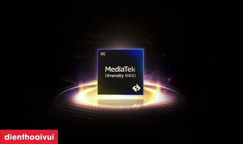 Hiệu năng mạnh mẽ với chip Dimensity 9400