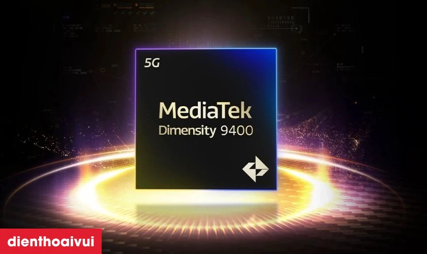 Hiệu năng mạnh mẽ với chipset Dimensity 9400