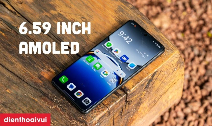 Màn hình AMOLED sắc nét với chuẩn điện ảnh
