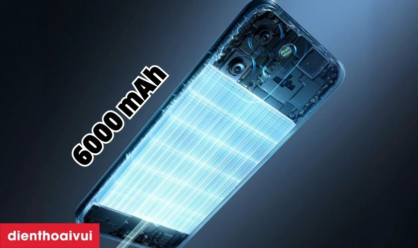 Dung lượng pin si&ecirc;u khủng v&agrave; c&ocirc;ng nghệ sạc nhanh