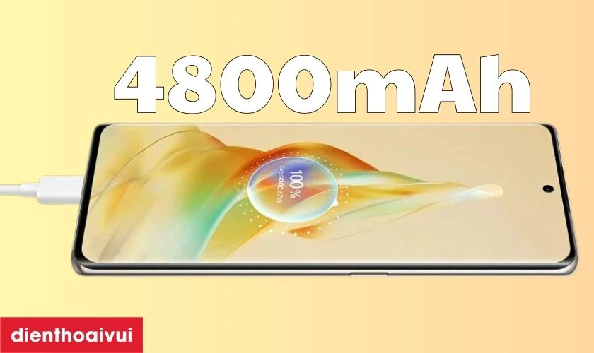 Vi&ecirc;n pin lớn k&egrave;m sạc nhanh vượt trội 67W