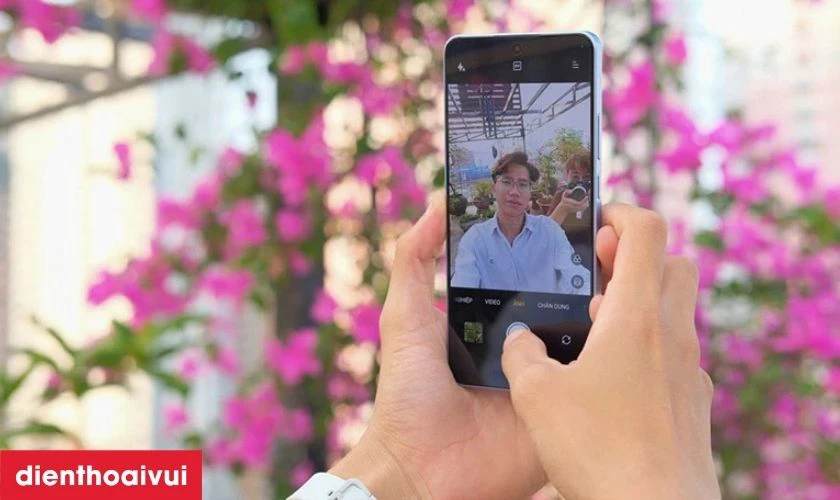 Chế độ chụp ch&acirc;n dung v&agrave; l&agrave;m đẹp AI