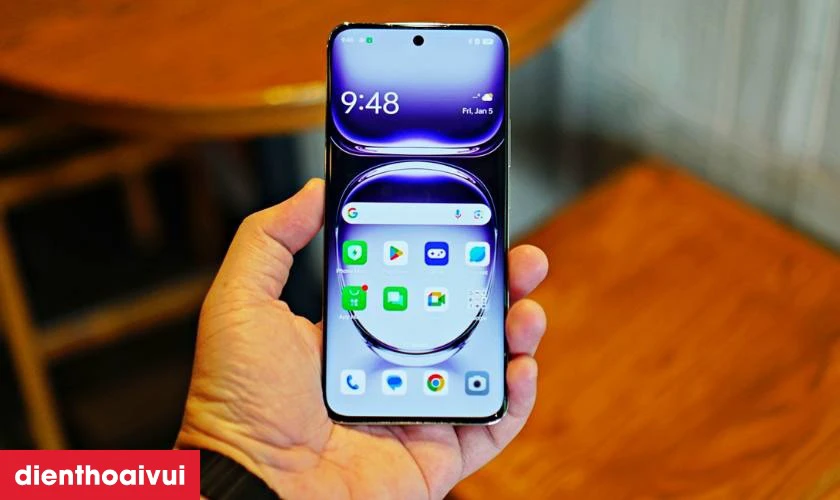 Bộ nhớ trong 256GB thoải mái lưu trữ dữ liệu cá nhân