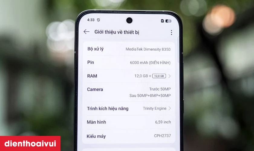 Điểm nổi bật của OPPO Reno14 5G 12GB 256GB - Đã kích hoạt