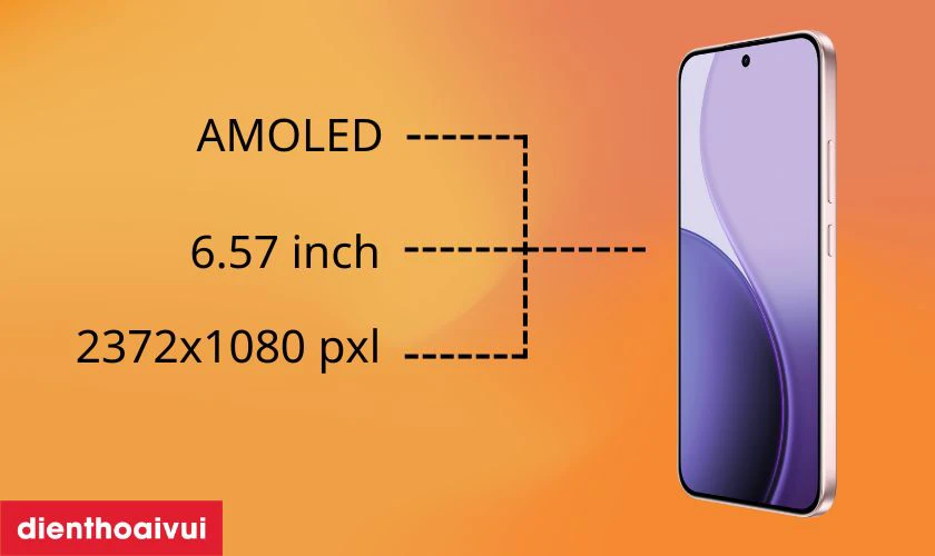 OPPO Reno14 F 5G 8GB 256GB - Cũ đẹp sở hữu m&agrave;n h&igrave;nh AMOLED sắc n&eacute;t
