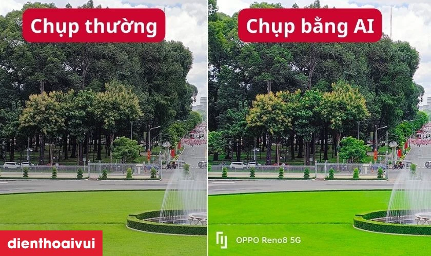 Cụm camera sau được trang bị cảm biến cao cấp Sony IMX766