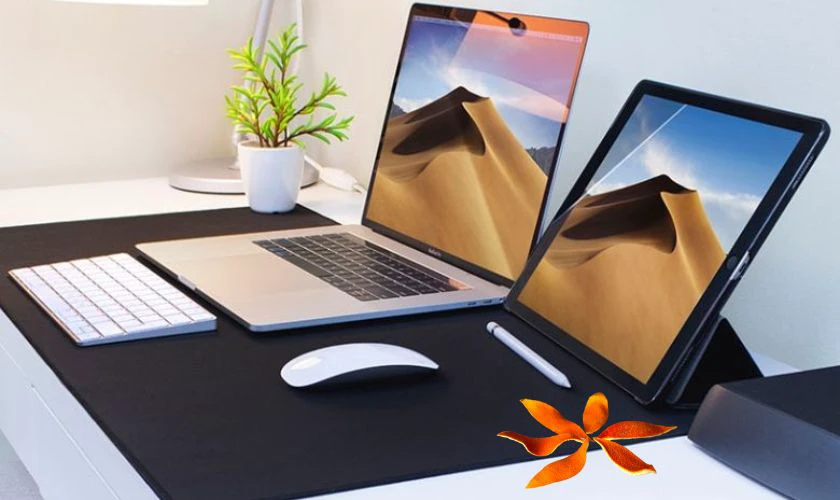 Để những loại vỏ quả c&oacute; t&iacute;nh axit gần laptop