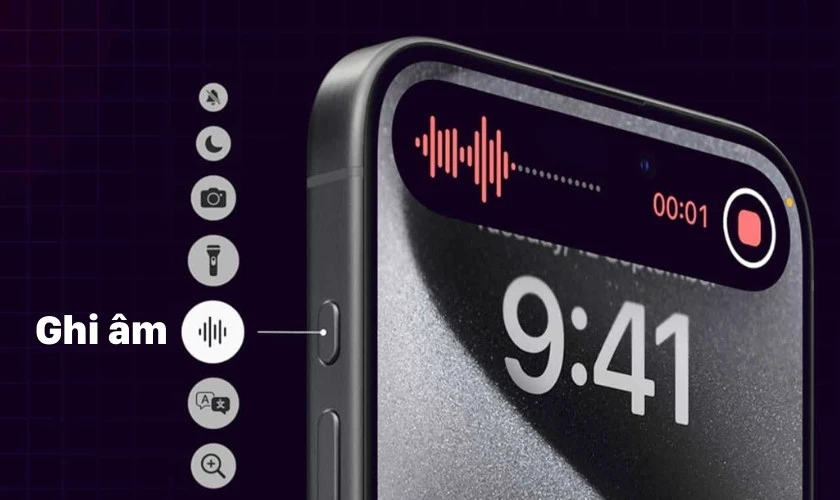 Bật chế độ ghi &acirc;m khi sử dụng Action Button l&agrave; g&igrave;?