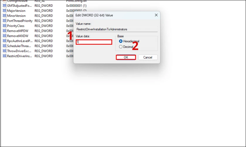 Sửa lỗi 0x0000011b