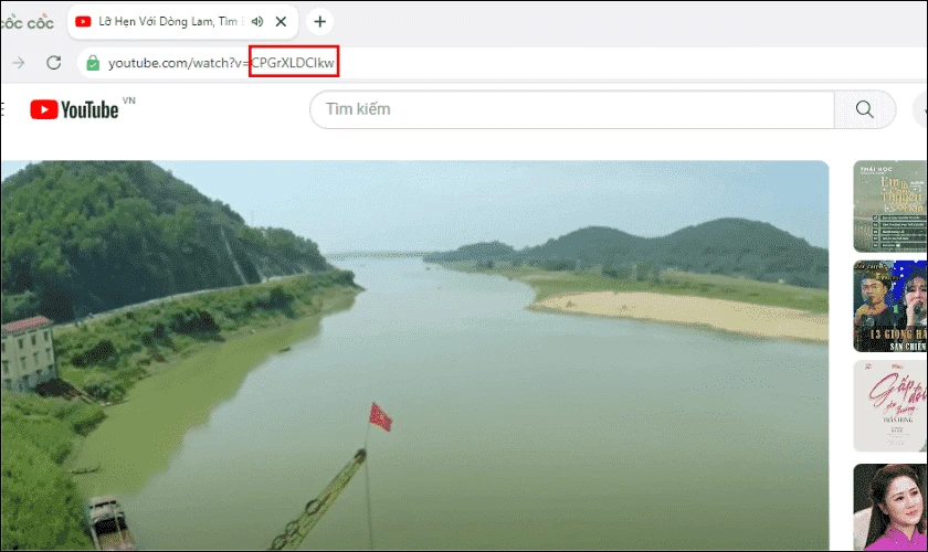 Thay đổi li&ecirc;n kết video trực tiếp tr&ecirc;n YouTube th&agrave;nh ID video