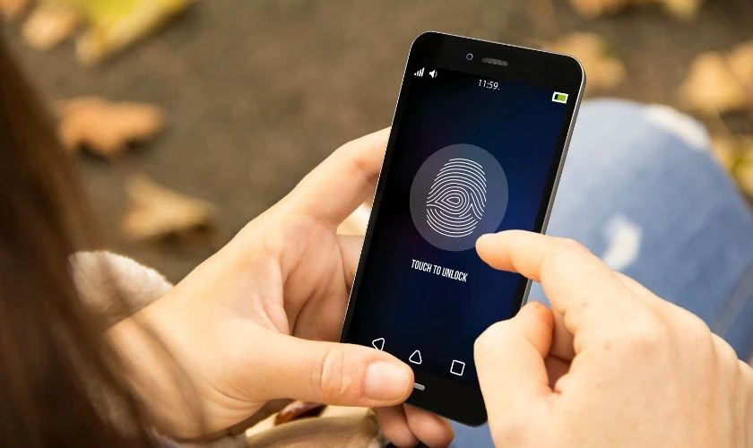 Đăng nhập v&agrave;o iPhone bằng t&agrave;i khoản Apple ID v&agrave; nhấn Tiếp