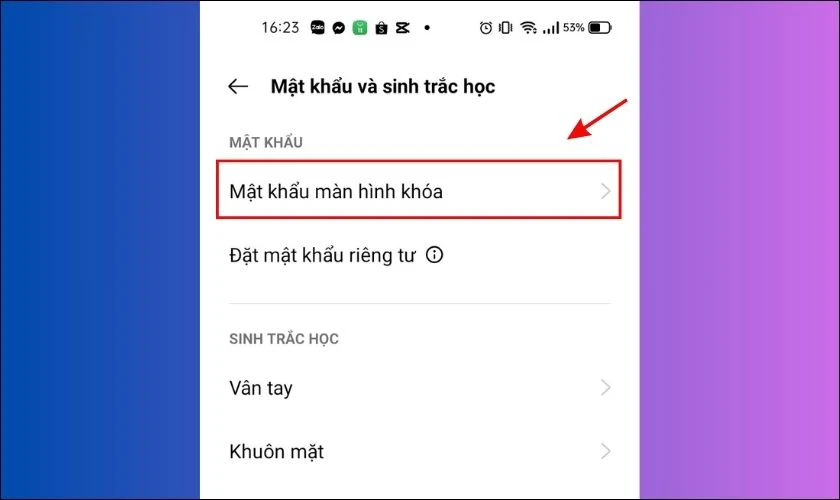 Hướng dẫn c&agrave;i Passcode cho m&aacute;y Android