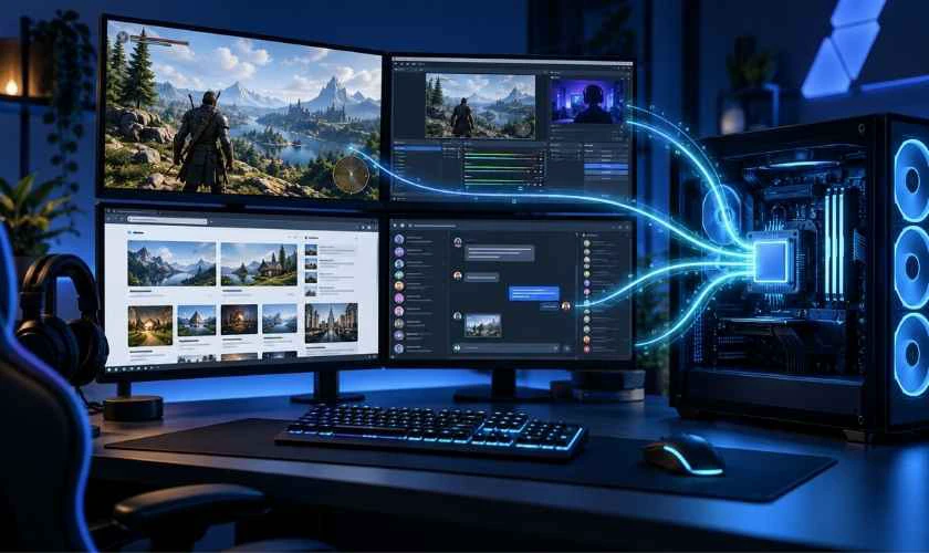 PC live stream