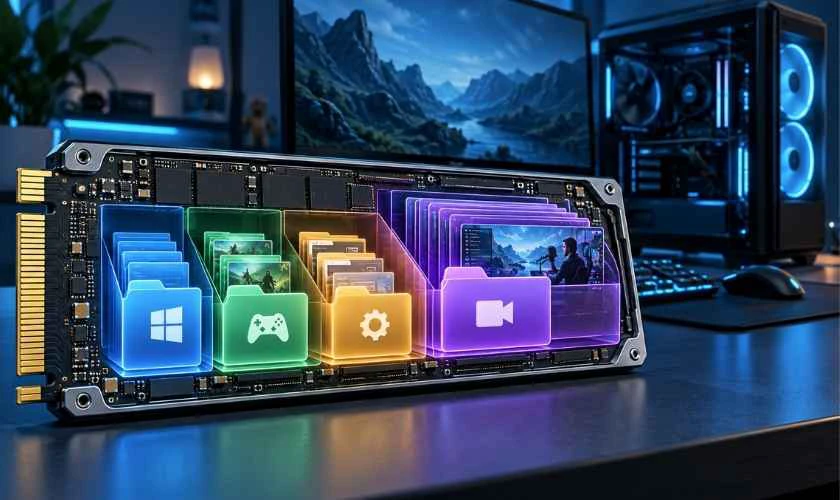 SSD và dung lượng lưu trữ