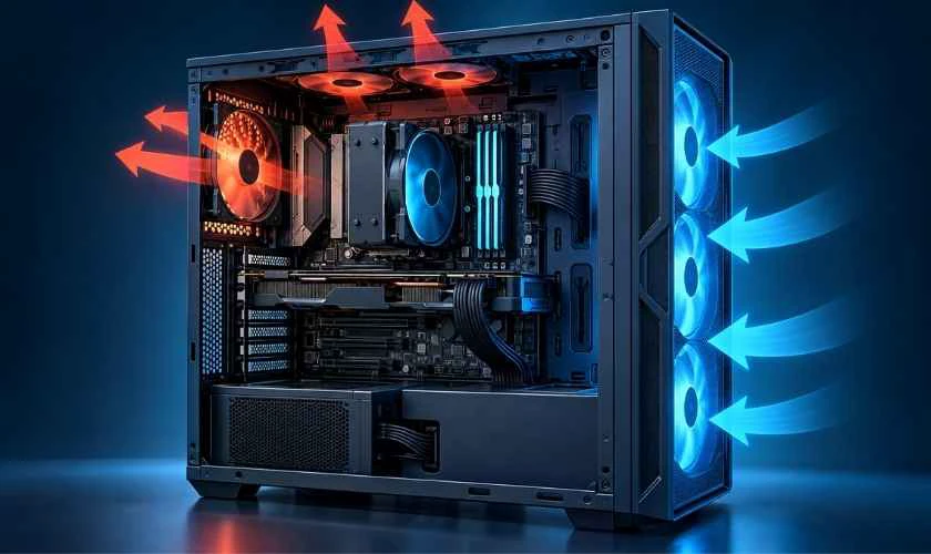 Mainboard, nguồn và tản nhiệt