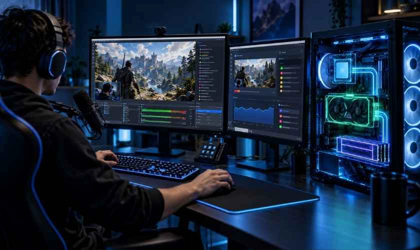 Build PC livestream game 1080p