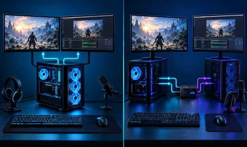 PC livestream cho creator và streamer chuyên nghiệp