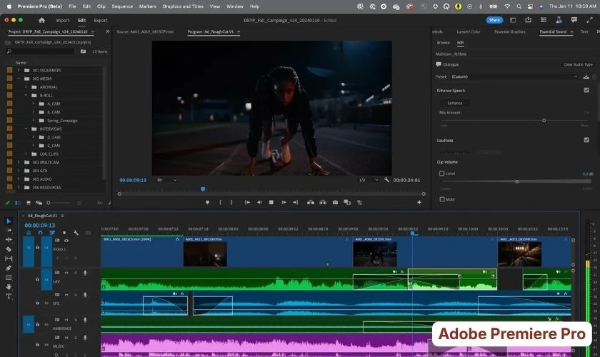 Phần mềm chỉnh sửa video Adobe Premiere Pro