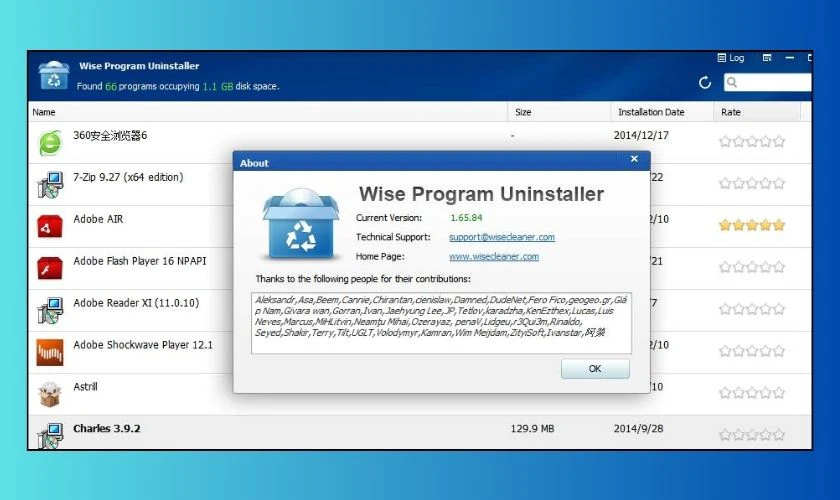 Wise Program Uninstaller