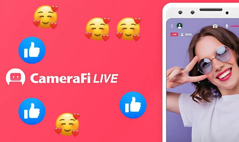 CameraFi Live l&agrave; c&ocirc;ng cụ livestream mạnh mẽ tr&ecirc;n điện thoại