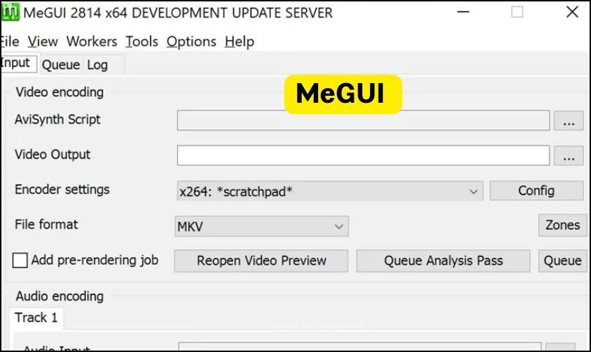 MeGUI phần mềm tự dịch sub tr&ecirc;n điện thoại